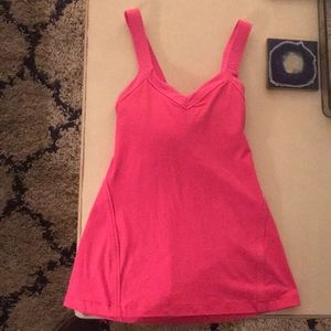Hot Pink workout top